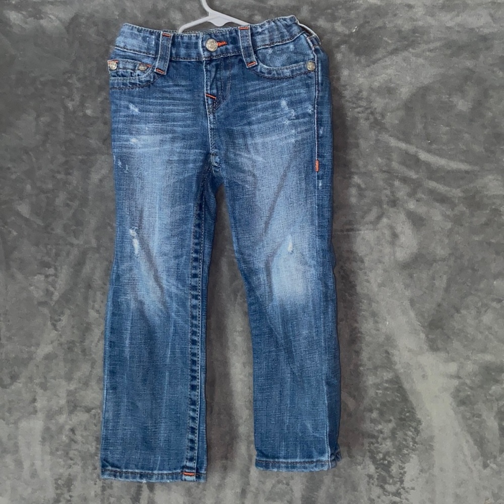 True Religion Boys Straight Leg Jeans Size 4